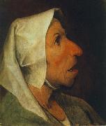 Portrait of an Old Woman  gfhgf, BRUEGEL, Pieter the Elder